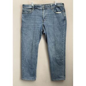 Lands‎ End Square Rigger Jeans Men's 40 Traditional Coupe Classic Fit Blue Denim